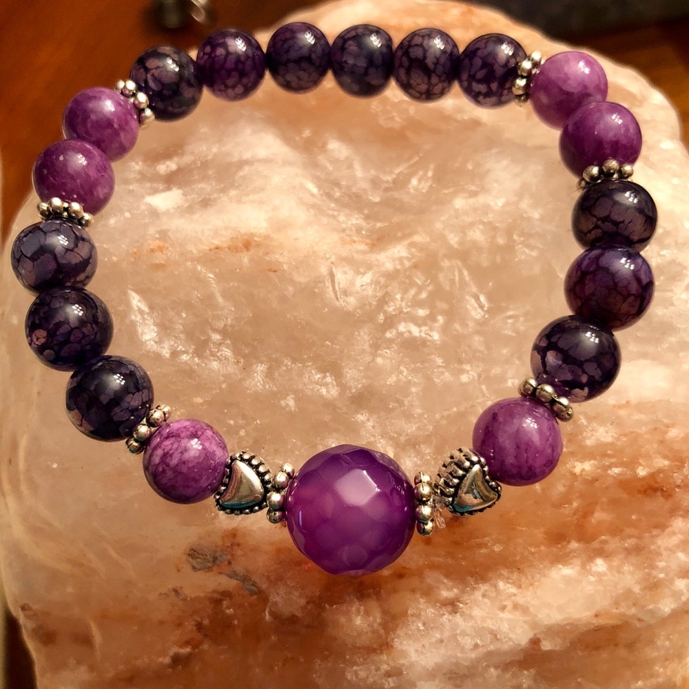 Authentic Gemstone Beaded Bracelet